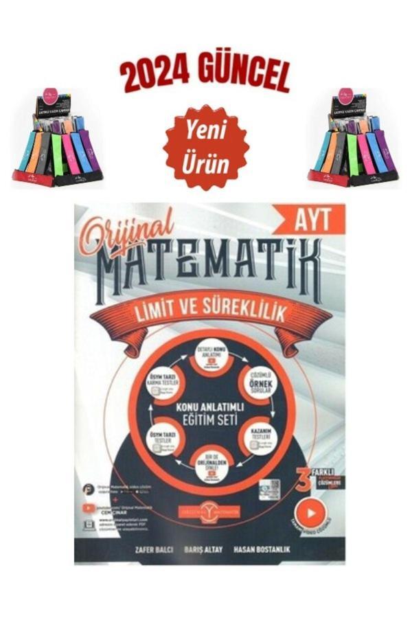 Güncel 2024 AYT Matematik Limit ve Süreklilik+Cambridge Kalemlik - Orijinal Yayınları - Image 1