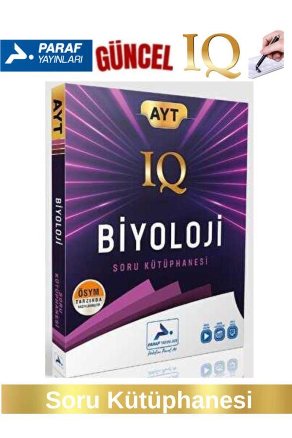 Paraf Yayınları Prf Güncel Ayt IQ Biyoloji Soru Kütüphanesi+Android Kalem - Paraf Yayınları - Image 1