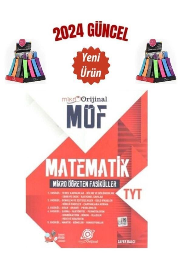Güncel 2024 TYT Matematik MÖF Mikro Öğreten Fasiküller Set+Cambridge Kalemlik - Orijinal Yayınları - Image 1