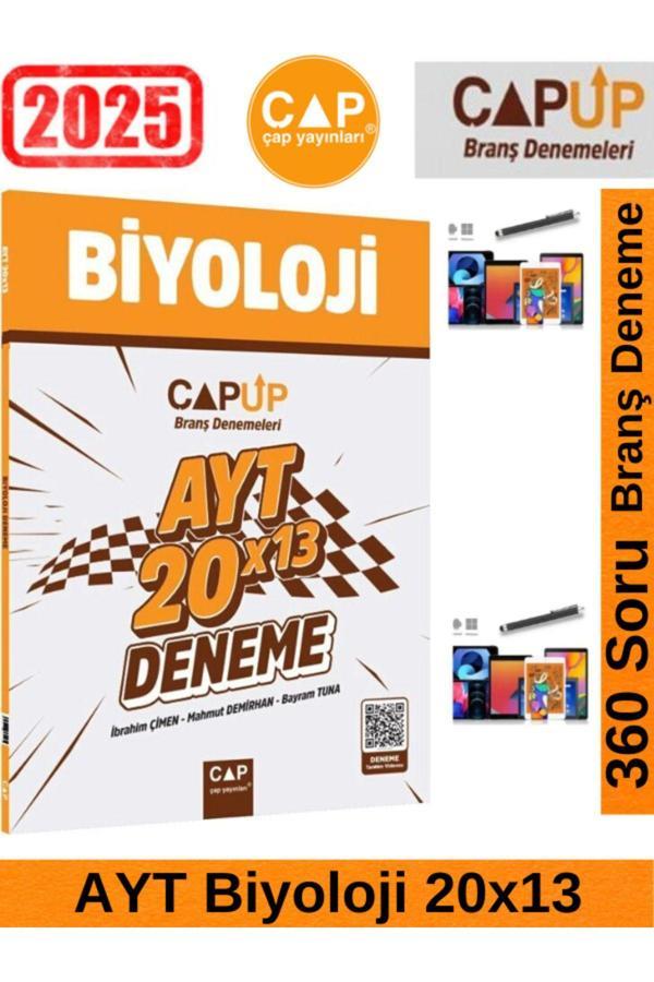 Çap 2025 AYT Biyoloji 20 X 13 Up Deneme (260 Soru)Yeni Ürün+Dokunmatik Kalem - Çap Yayınları - Image 1