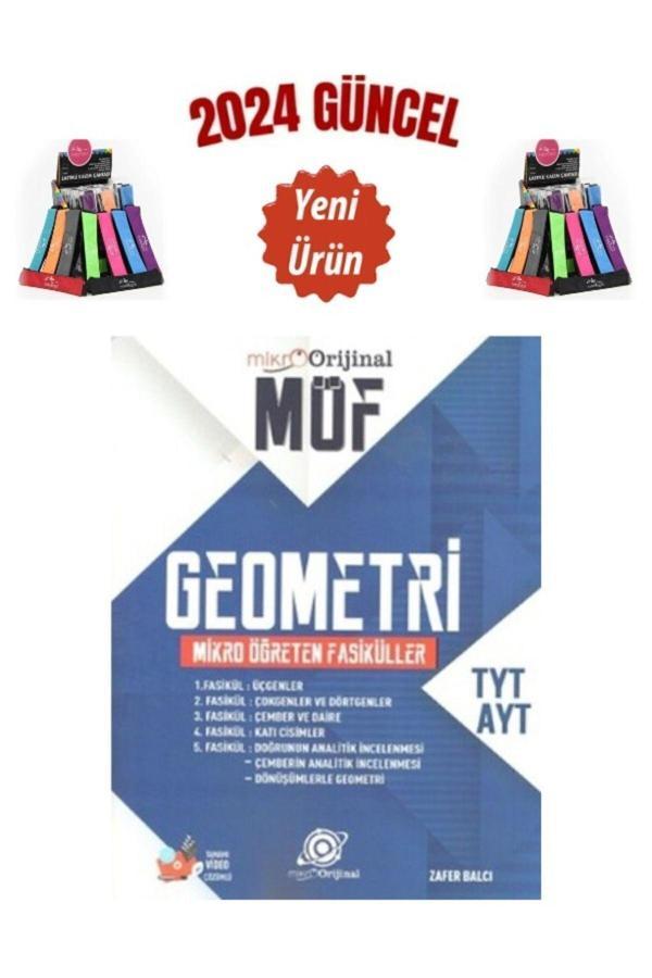 Güncel 2024 TYT AYT Geometri MÖF Mikro Öğreten Fasiküller Set+Cambridge Kalemlik - Orijinal Yayınları - Image 1