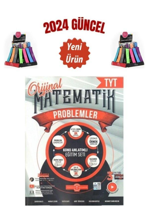Güncel 2024 TYT Problemler Konu Anlatımlı Eğitim Seti+Cambridge Kalemlik - Orijinal Yayınları - Image 1