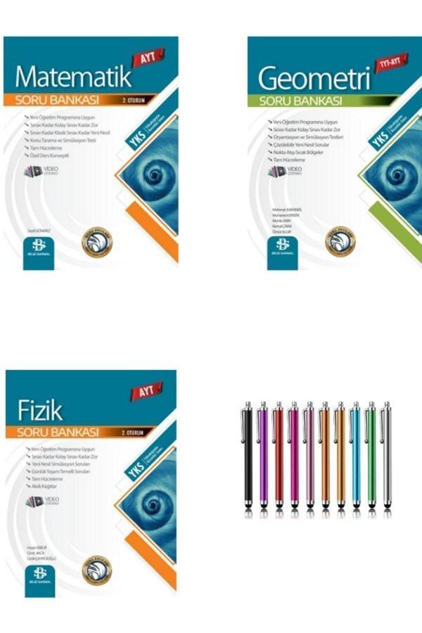 Güncel Müfredat Ayt Matematik-Fizik-Tyt-Ayt Geometri Soru Bankası Seti+Kalem+Kalemlik - Bilgi Sarmal Yayınları - Image 1
