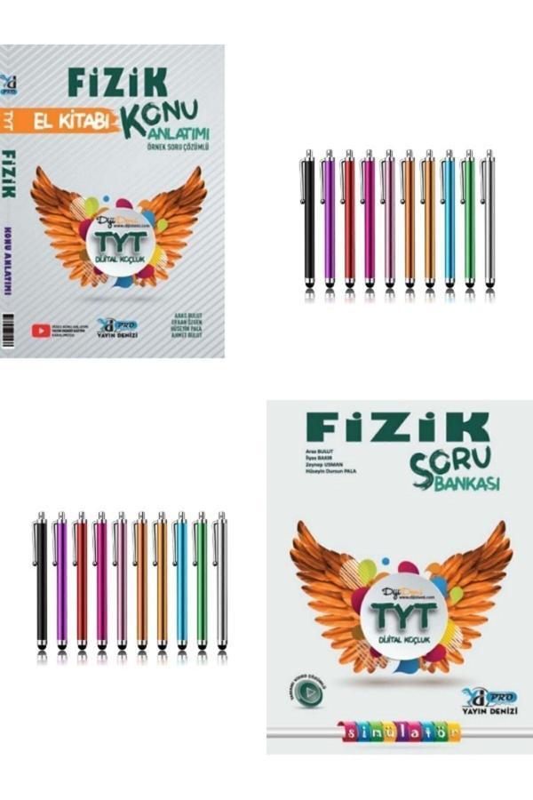 2024 Tyt Fizik Konu Anlatımlı El Kitabı+Tyt Soru Bankası Seti+Dokunmatik Kalem - Yayın Denizi Yayınları - Image 1