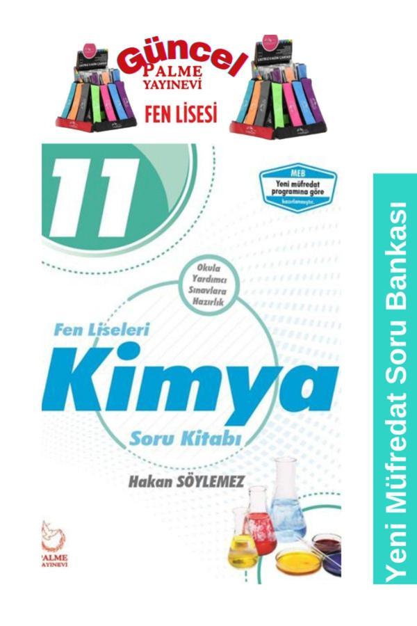 Güncel Baskı Fen Liseleri 11.Sınıf Kimya Soru Bankası Seti+Kalemlik - Palme Yayınları - Image 1
