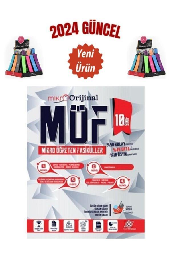 Güncel 2024 10. Sınıf Matematik MÖF Mikro Öğreten Fasiküller+Cambridge Kalemlik - Orijinal Yayınları - Image 1