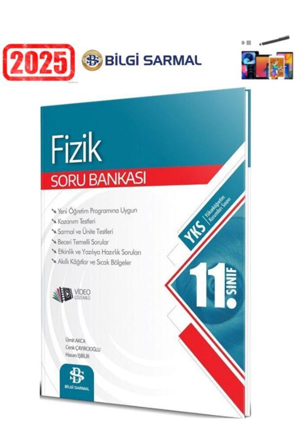 Güncel 11.Sınıf Fizik Video Çözümlü Soru Bankası+Android Kalem - Bilgi Sarmal Yayınları - Image 1