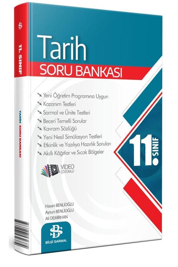 Güncel 11.Sınıf Tarih Video Çözümlü Soru Bankası+Android Kalem - Bilgi Sarmal Yayınları - Image 1