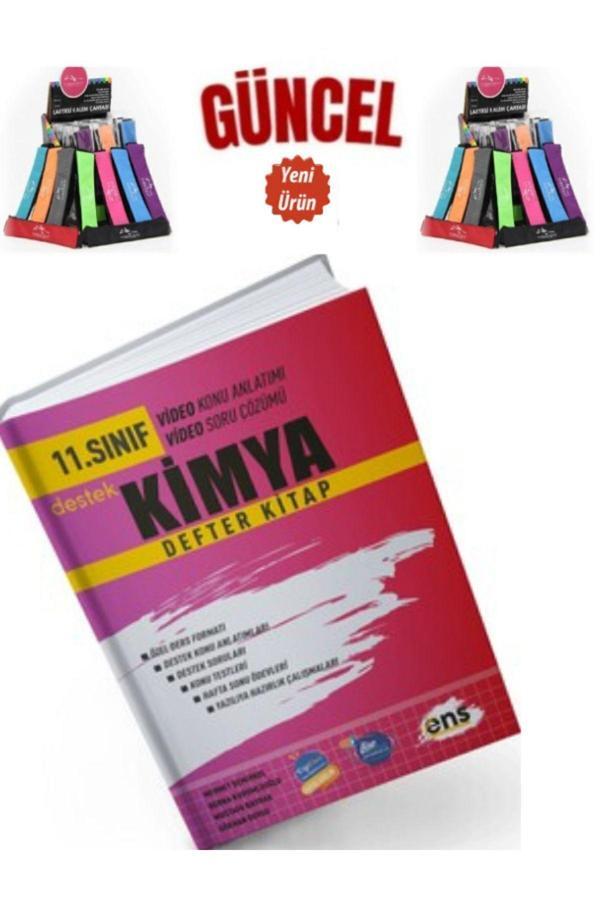 Güncel 11. Sınıf Kimya  Destek Video Konu Anlatımlı Video Çözümlü Soru Bankası+Kalemlik - Ens Yayıncılık - Image 1