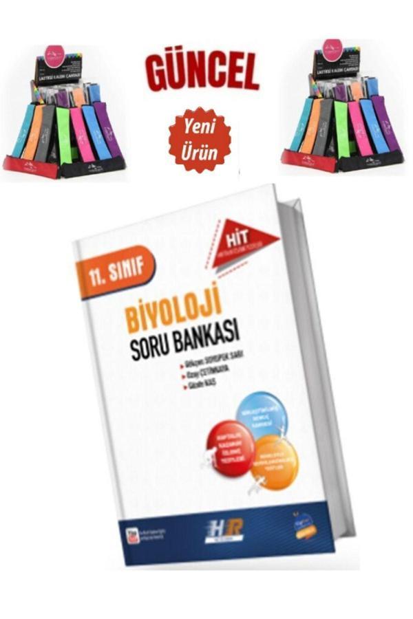 Güncel 11.Sınıf Biyoloji HİT Video Çözümlü Soru Bankası+Cambridge Kalemlik - Hız ve Renk Yayınları - Image 1