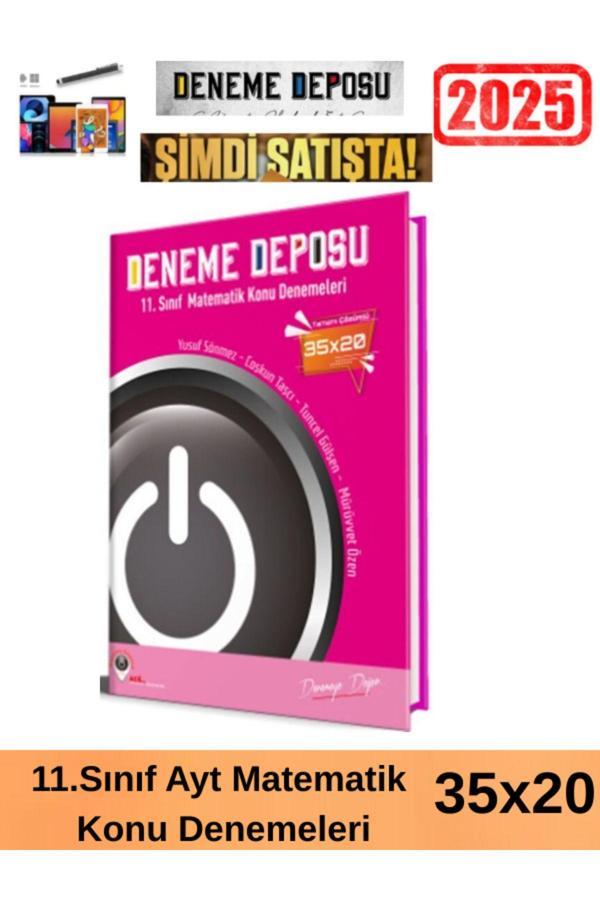 Deneme Deposu Güncel 11. Sınıf Matematik 35 x 20 Konu Denemeleri+Android Kalem - Deneme Deposu - Image 1