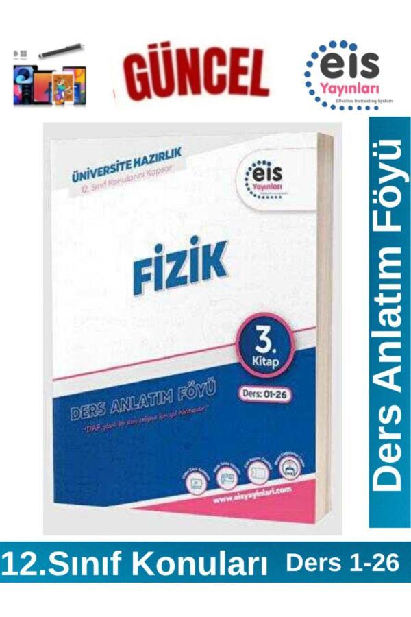 EİS Yayınları YKS Mavi Set Ders Anlatım Föyü Fizik 3.Kitap(12. Sınıf Konuları) - Eis Yayınları - Image 1