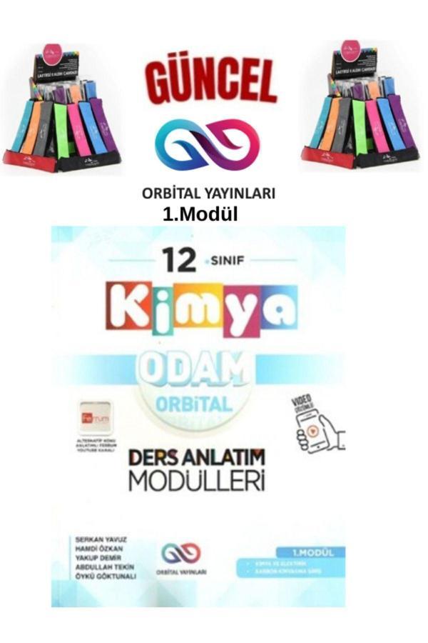 Güncel 2025 12.Sınıf Kimya 1.Modül Orbital Kimya Orbital Video Ders Anlatım Modülleri+Kalemlik - Orbital yayınları - Image 1