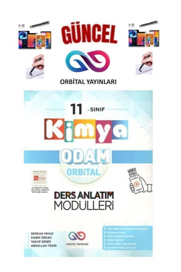 Güncel 2025 11.Sınıf Kimya Odam Orbital Kimya Orbital Video Ders Anlatım Modülleri+Kalem - Orbital yayınları - Image 1
