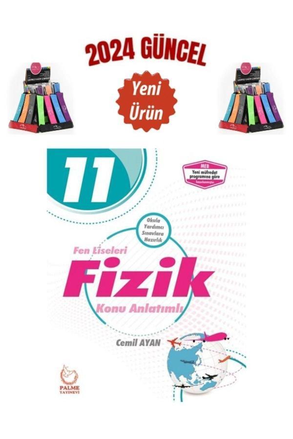 Güncel Palme Yayın 11.Sınıf Fen Liseleri Fizik Konu Anlatımı+Cambridge Kalemlik - Palme Yayınları - Image 1