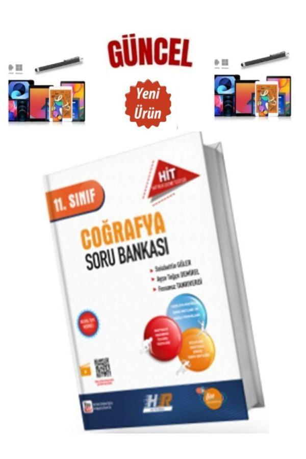 Güncel 11.Sınıf Coğrafya HİT Video Çözümlü Soru Bankası+Dokunmatik Kalem - Yayın Denizi Yayınları - Image 1