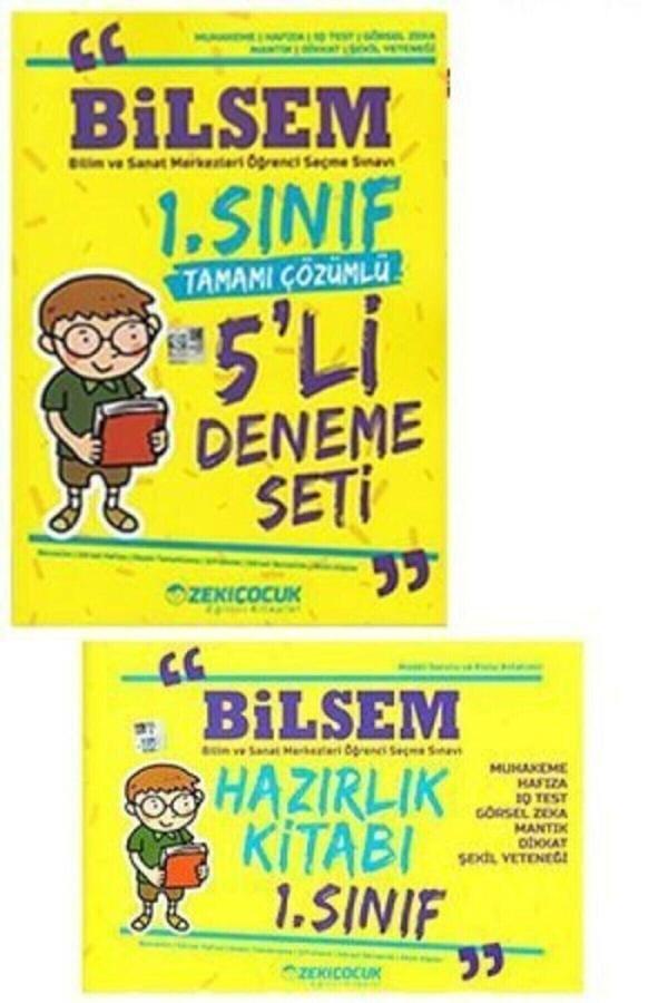 Zeki Çocuk Yayınları Bilsem 1. Sınıf 5'Li Deneme Seti + Bilsem Hazırlık Kitabı - Zeki Çocuk Yayınları - Image 1