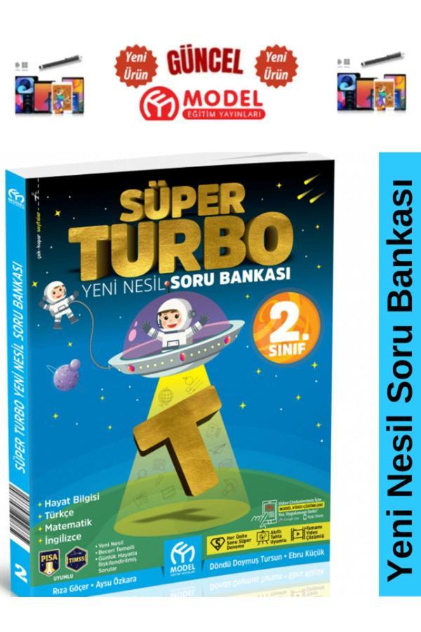 Model Eğitim Yayınları 2025 2.Sınıf Turbo Paket Deneme Yeni Nesil Sorularla+Android Kalem - Model Eğitim Yayınları - Image 1