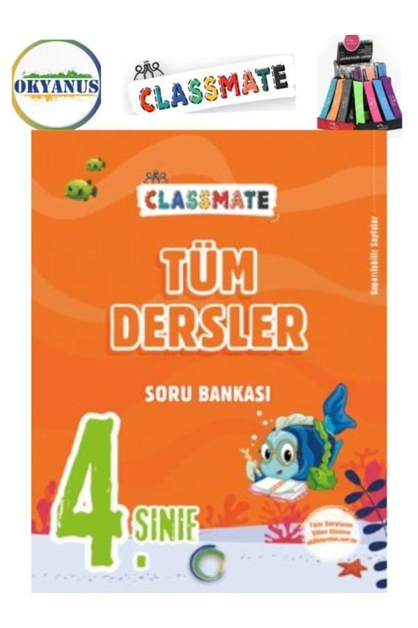 Güncel 4.Sınıf Clasmate Yeni Nesil Tüm Dersler Soru Bankası+Kalemlik - Okyanus Yayıncılık - Image 1