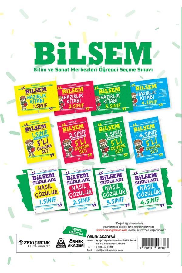Zeki Çocuk Yayınları 3. Sınıf Bilsem Hazırlık Seti 3 Lu Set. - Zeki Çocuk Yayınları - Image 1