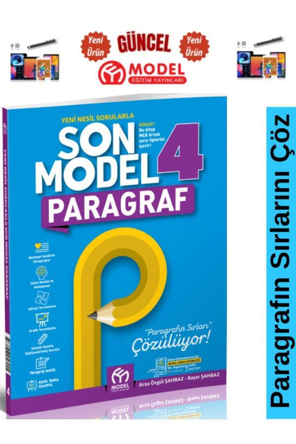 Model Eğitim Yayınları 2025 4. Sınıf Son Model Paragraf Soru Bankası+Android Kalem - Model Eğitim Yayınları - Image 1