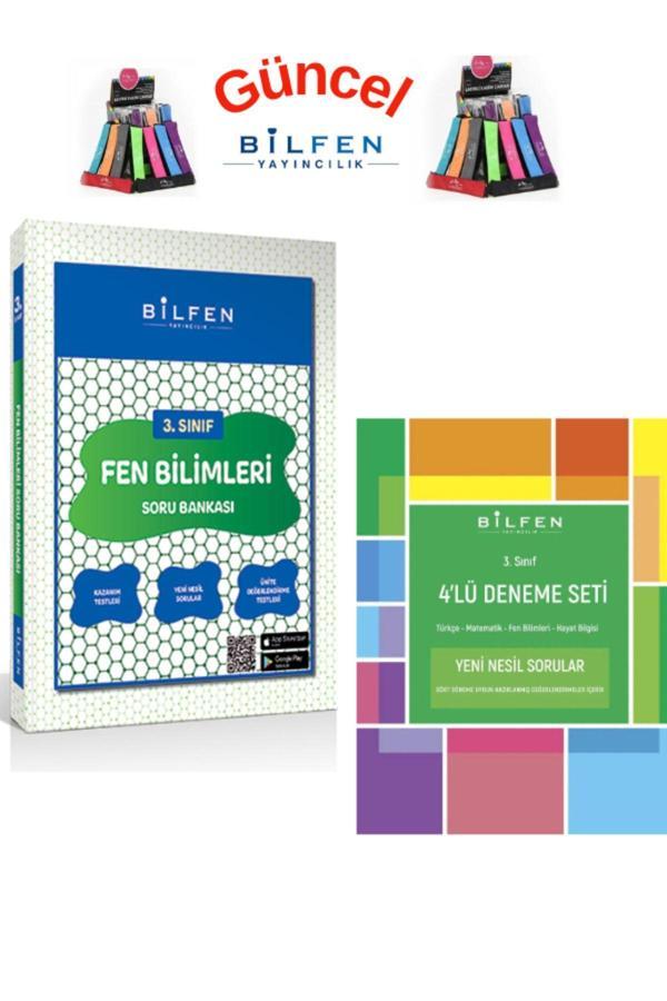 Güncel 3.Sınıf Fen Soru Bankası+4lü deneme Seti +Kalemlik - Bilfen Yayınları - Image 1
