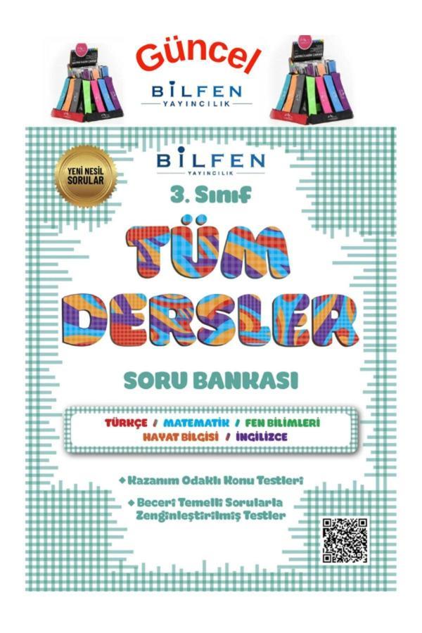 Güncel 2025 3.Sınıf Tüm Dersler (5 Ders) Soru Bankası+Kalemlik - Bilfen Yayınları - Image 1