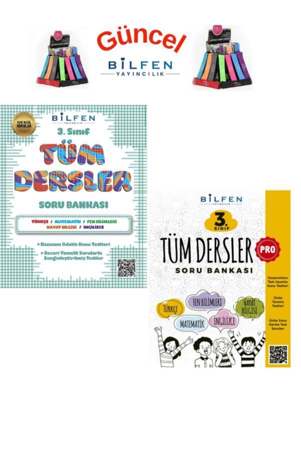 Güncel 2025 3.Sınıf Tüm Dersler (5 Ders) Soru Bankası+Tüm Dersler Pro Soru Bankası Set+Kalemlik - Bilfen Yayınları - Image 1
