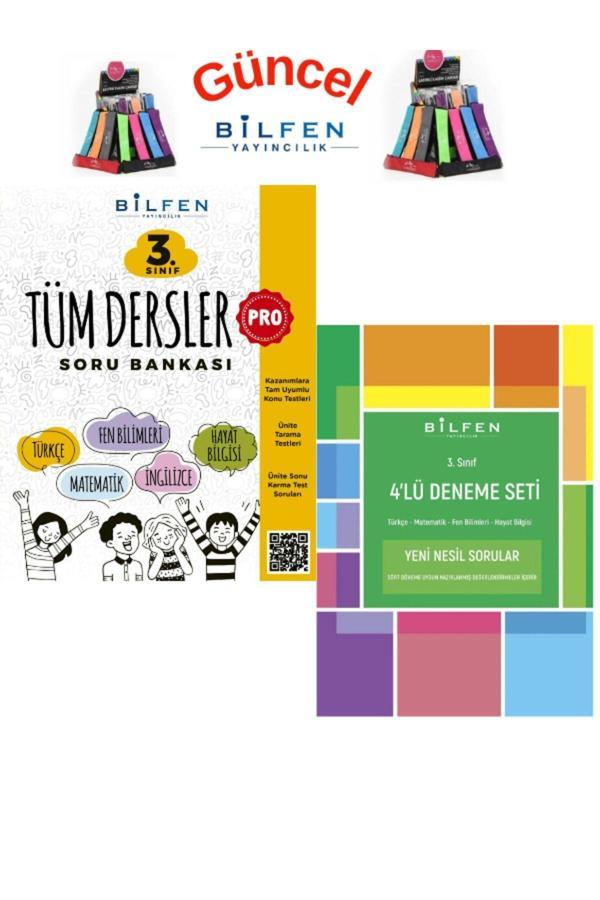 Güncel 2025 3.Sınıf Tüm Dersler(5 Ders)Pro Soru Bankası+4lü Deneme+Kalemlik - Bilfen Yayınları - Image 1