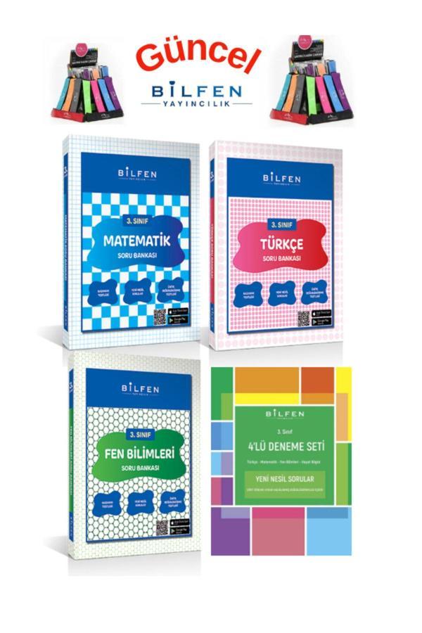 Güncel 3.Sınıf  Ben Matematik-Fen-Türkçe Konu Anlatımlı Soru Bankası+4lü Deneme+Kalemlik - Bilfen Yayınları - Image 1