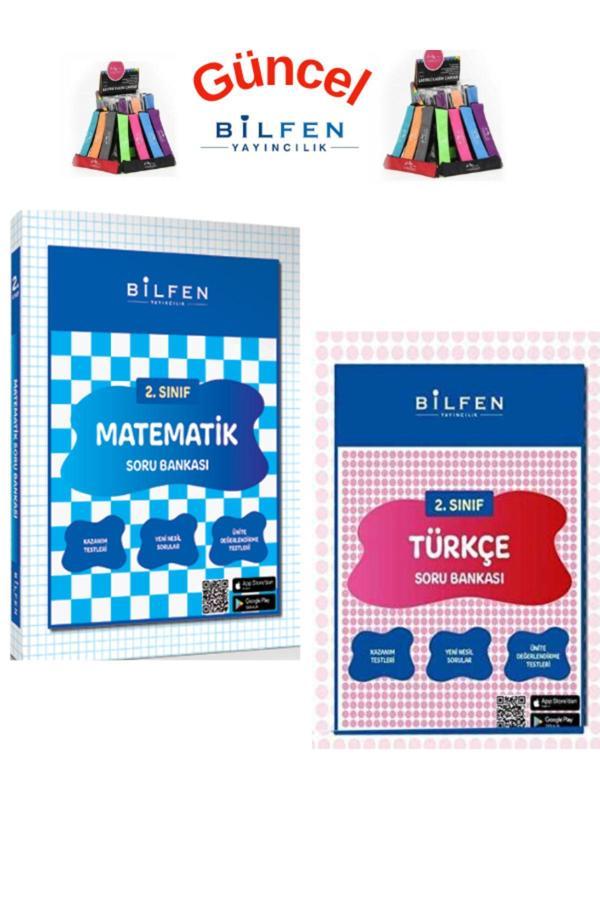 Güncel 2.Sınıf Matematik-Türkçe Video Çözümlü  Soru Bankası Seti+Kalemlik - Bilfen Yayınları - Image 1