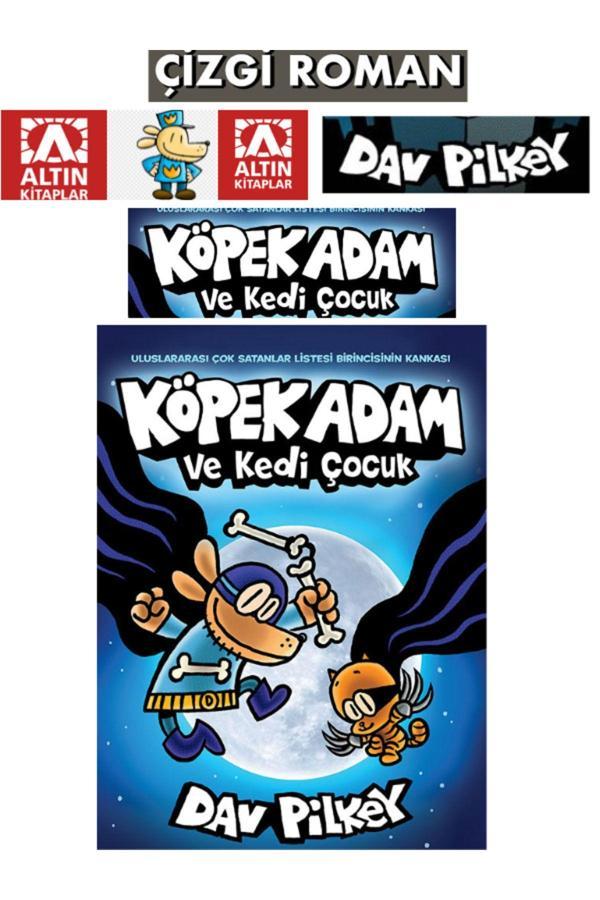 Altın Kitaplar KÖPEK ADAM VE KEDİ ÇOCUK KÖPEK ADAM - 4(9789752126947) - Altın Kitaplar - Image 1