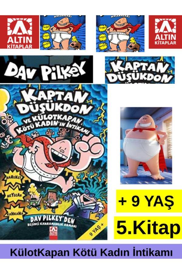 Altın Kitaplar KaptanDüşükdon veKülotKapan Kötü Kadın İntikamı 5.Kitap(+9 Yaş) - Altın Kitaplar - Image 1