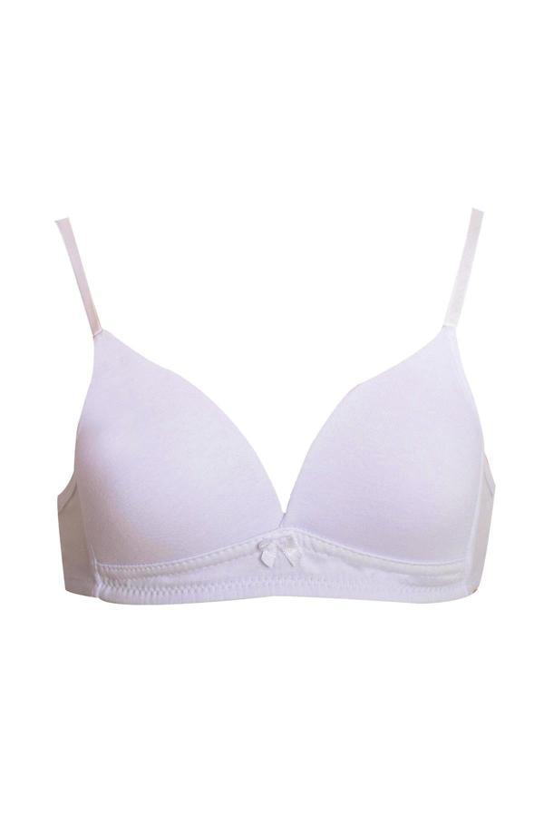 Kız Çocuk Alıştırma Sütyen | Ekru 80050 - Image 1