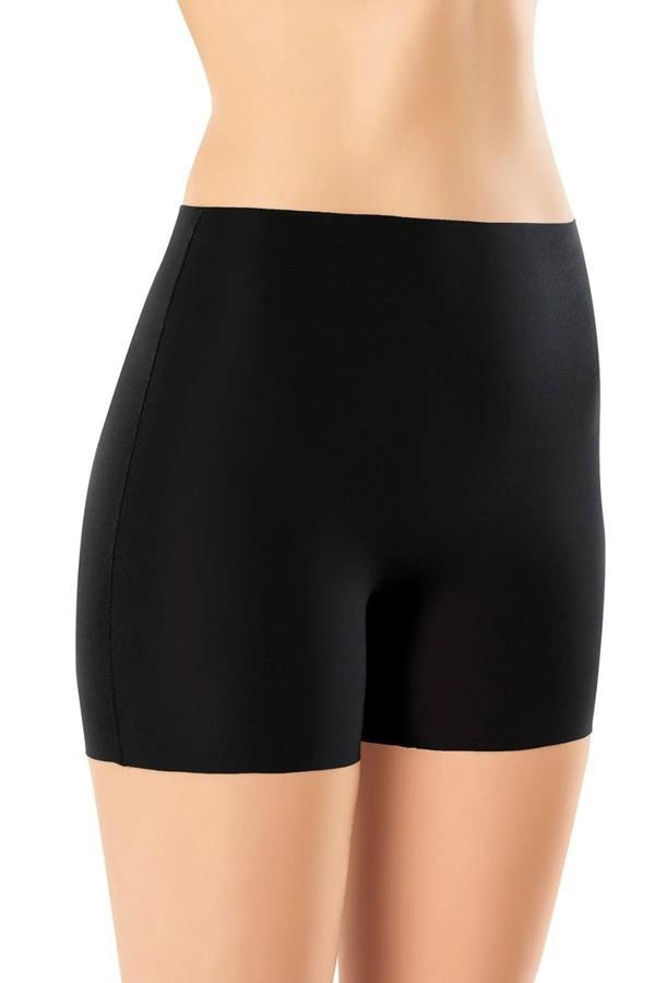 Lazer Kesim Kısa Boxer Korse Siyah | 1024 - Image 1