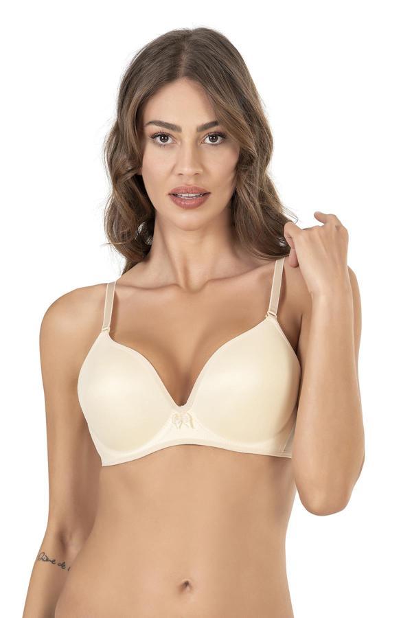 Basic B Cup Çıkartılabilir Askı Destekli Sütyen | Ten - Image 1
