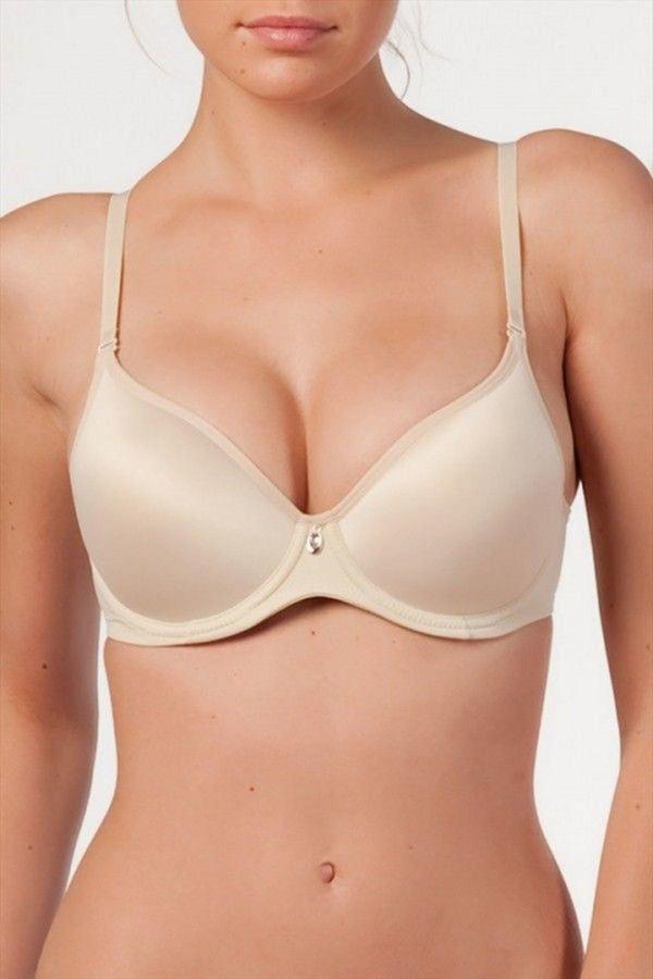 Desteksiz Mikro Balenli Sütyen Ten | 9045 - Image 1