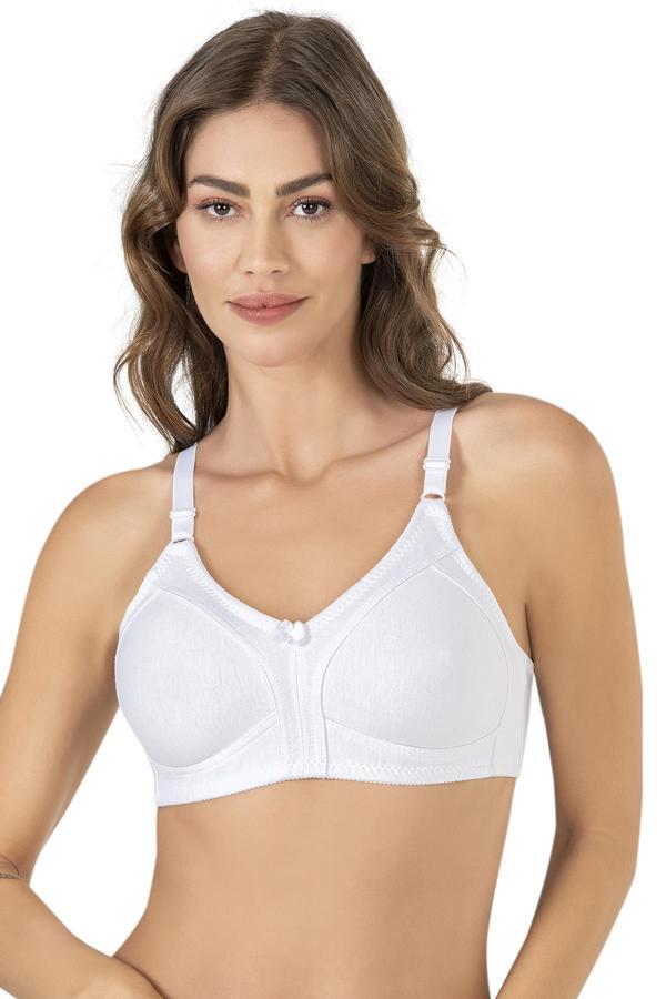 Kadın Penye Toparlayıcı Sütyen | Beyaz 351  - Image 1