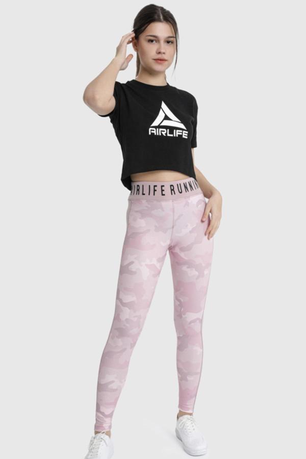 Kadın Koşucu Tayt | Pembe 22019 - Image 1