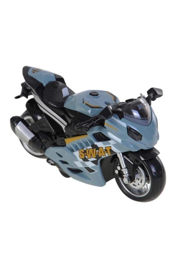 Hak-İş Oyuncak Sürtmeli Işıklı Sesli Kawasaki Motor - Image 1
