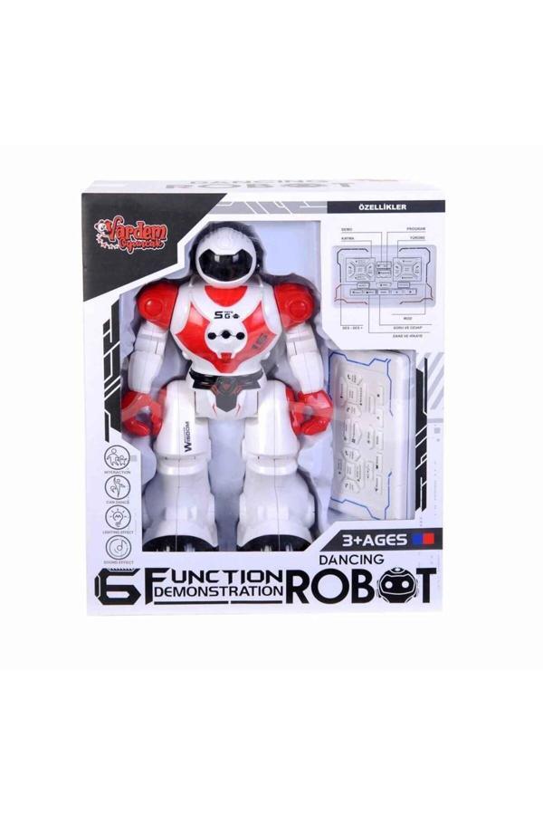 Vardem Oyuncak Şarjlı Işıklı Sesli Dansçı İnteraktif Robot - Image 1