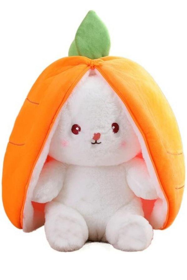 Hak-İş Oyuncak Çilek Tavşan Çantalı 50 Cm Özel Hediye - Image 1
