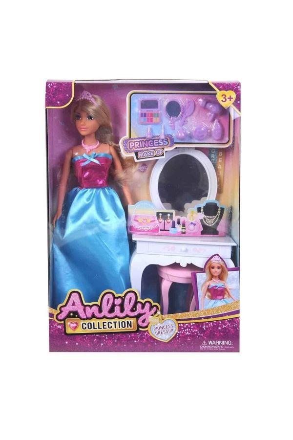 Hak-İş Oyuncak Anliliy Bebek Makyaj Masalı Güzellik Seti - Image 1