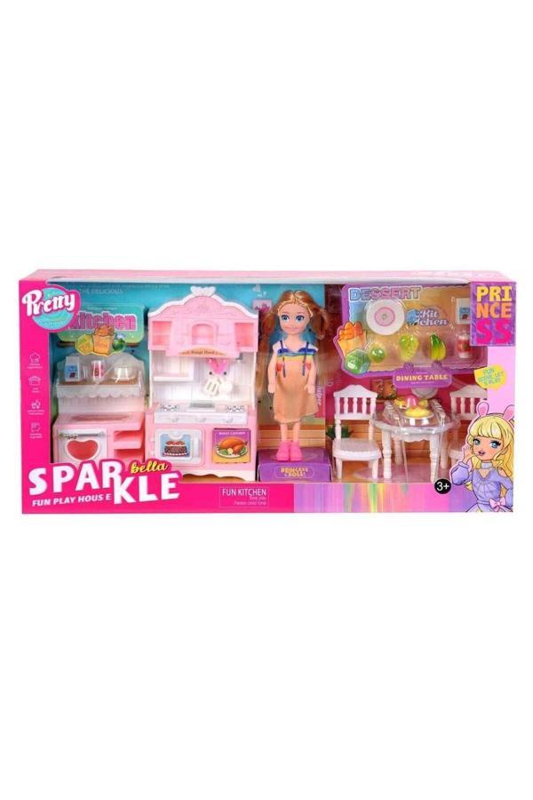 Hak-İş Oyuncak Bella Sparkle Mutfak Seti - Image 1