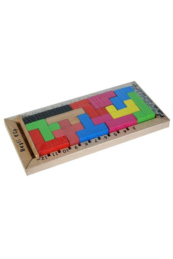Hak-İş Oyuncak Kutulu 5 Li Küp - Image 1