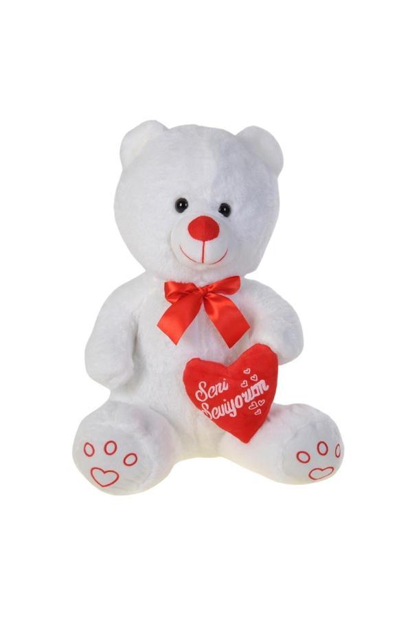 Hak-İş Oyuncak Peluş 50 Cm Kalpli Ayı - Image 1