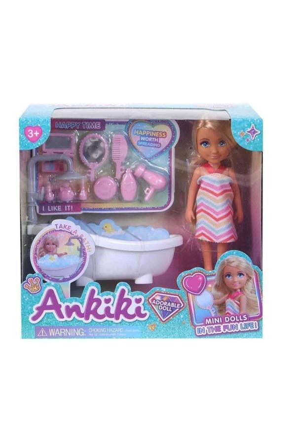Hak-İş Oyuncak Ankiki Bebek Küvetli Banyo Seti - Image 1