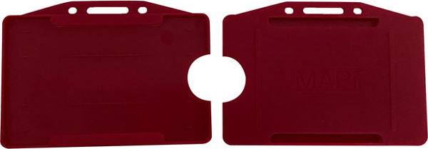 MAPİ-KART KABI YATAY BORDO 50 - Image 1