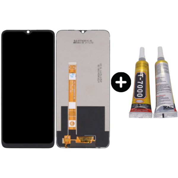 Realme 5 Uyumlu Servis Lcd Ekran Dokunmatik + B7000 - Image 1