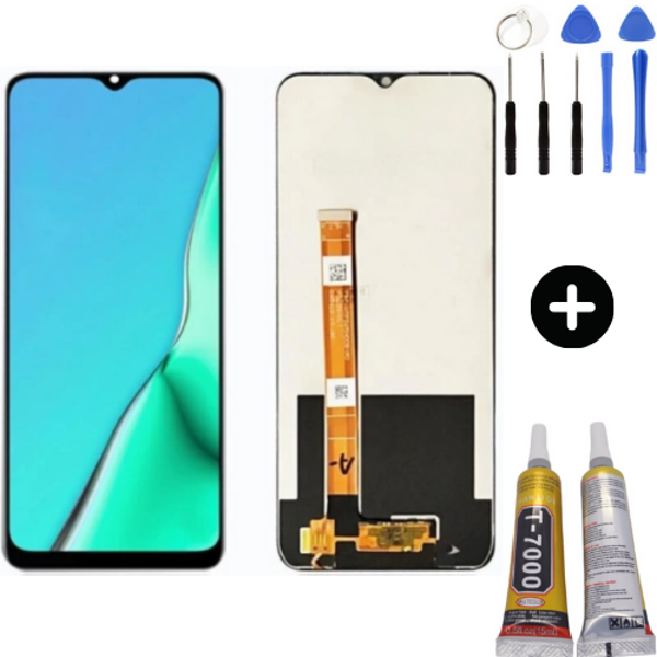 Realme 5s Uyumlu HK Lcd Ekran Dokunmatik + Montaj Seti - Image 1